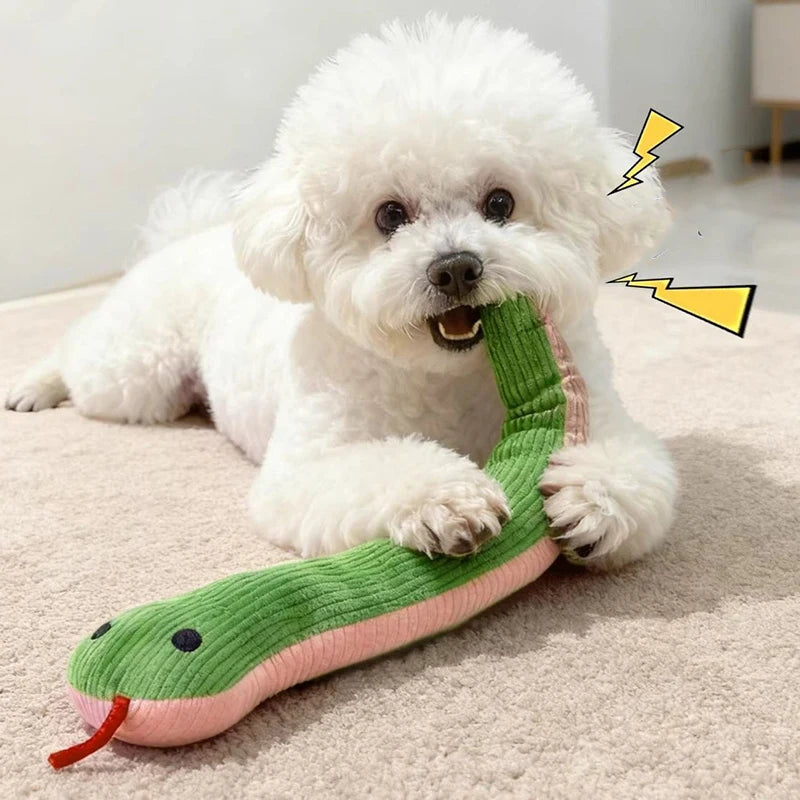 CoilPlay Plush Snake Kicker Toy