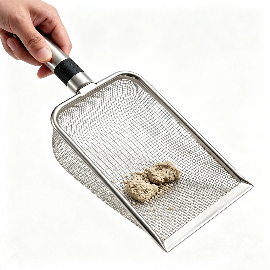 CleanSweep Stainless Cat Litter Scoop