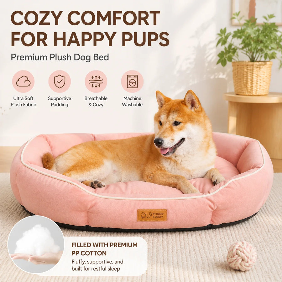CloudCurve Plush Pet Bed